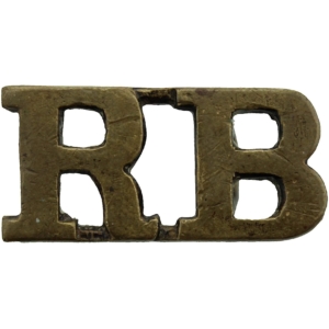 Rifle Brigade (Prince Consort's Own) Regiment Shoulder Title
