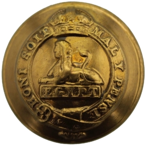 Manchester Regiment Tunic Button - 26mm