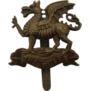 Royal East Kent (The Buffs) Regiment Cap Badge