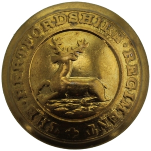 Hertfordshire Regiment Tunic Button - 26mm
