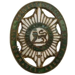 Worcestershire Regiment Old Comrades Association OCA Lapel Badge