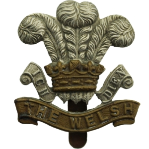 WW1 Welsh Regiment (Welch) Cap Badge