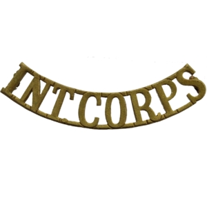 WW2 Intelligence Corps Shoulder Title