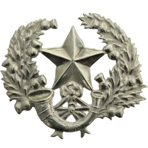 WW2 The Cameronians (Scottish Rifles) Regiment Cap Badge