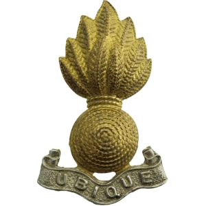 Royal Engineers Corps Officers BI-METAL Collar Badge