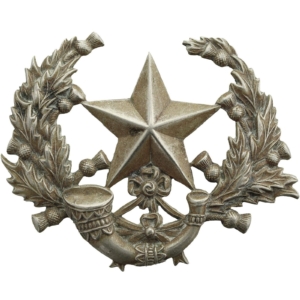 WW1 The Cameronians (Scottish Rifles) Regiment Cap Badge