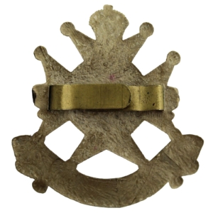WW2 Notts and Derby Regiment PLASTIC Economy Issue Cap Badge
