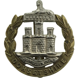 WW1 Dorsetshire (Dorset) Regiment Cap Badge