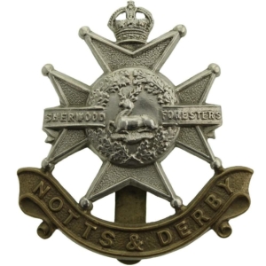 Sherwood Foresters (Notts and Derby) Regiment Cap Badge