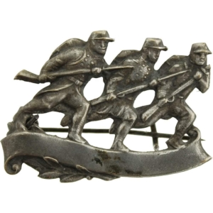 WW1 French Soldiers Sweetheart Brooch France Badge