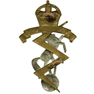 WW2 Royal Electrical & Mechanical Engineers REME Cap Badge