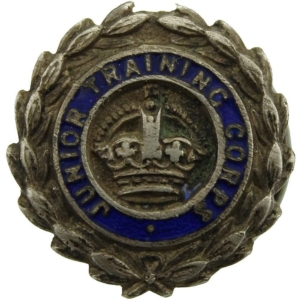 WW2 Junior Training Corps OTC Lapel Badge - J.R. GAUNT LONDON