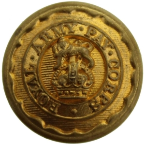 WW2 Royal Army Pay Corps RAPC SMALL Tunic Button - 20mm