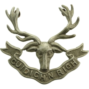 WW1 Seaforth Highlanders Regiment Cap Badge 3X LUGS VERSION