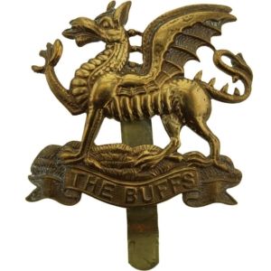 WW1 Royal East Kent (The Buffs) Regiment Cap Badge