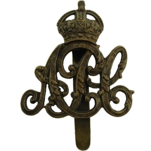 WW1 Army Pay Corps APC Cap Badge