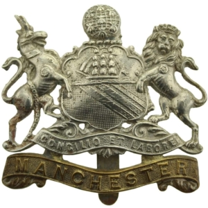 WW1 Manchester Regiment Cap Badge - FIRST PATTERN