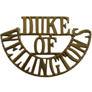 Duke of Wellingtons West Riding Regiment Shoulder Title