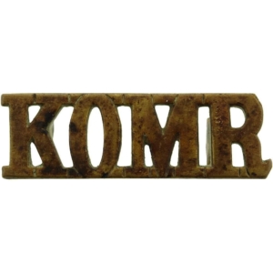 Kings Own Malta Regiment King's Maltese Shoulder Title