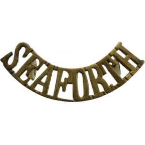 Seaforth Highlanders Scottish Regiment Shoulder Title