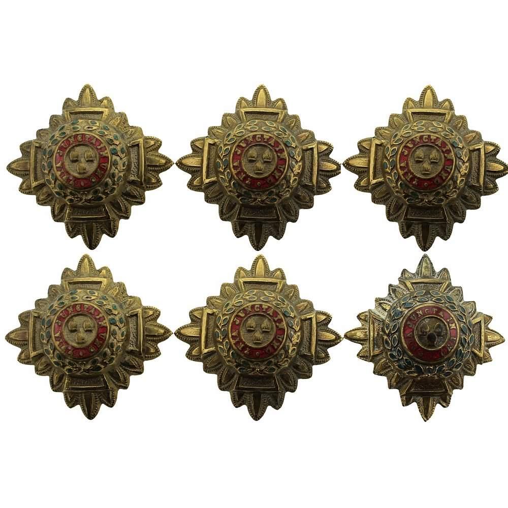 British Army Officers Insignia Pips - Rank of Captain Set PAIR - 29mm ...