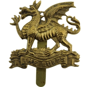 WW1 Royal East Kent (The Buffs) Regiment Cap Badge