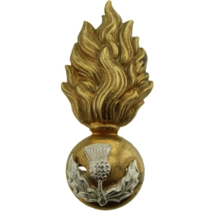 Royal Scots Fusiliers Regiment (RSF) Scottish Collar Badge