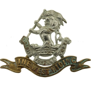 Duke of Wellingtons West Riding Regiment Cap Badge - LUG VERSION