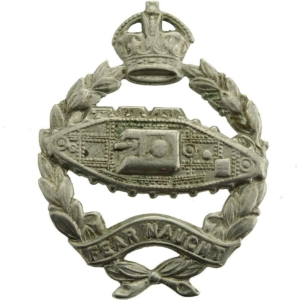 WW2 Royal Tank Regiment Cap Badge