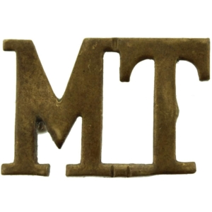 Motor Transport Corps Company MT Shoulder Title