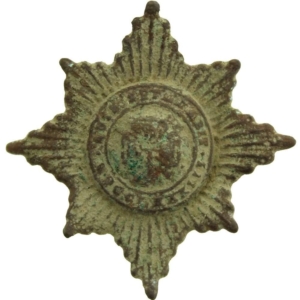 UK Dug Detecting Find - WW1 Irish Guards Regiment Relic Collar Badge