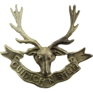 Seaforth Highlanders Regiment Cap Badge 2X LUGS VERSION