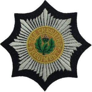 Cheshire Regiment Cloth Veterans Blazer Badge Patch