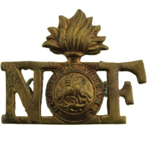 WW1 Northumberland Fusiliers Regiment Shoulder Title