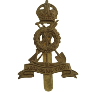 WW2 Royal Pioneer Corps Cap Badge