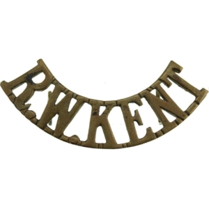 Royal West Kent Regiment RWK Shoulder Title
