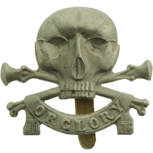 WW2 17th / 21st Lancers (Deaths Head) Regiment Cap Badge