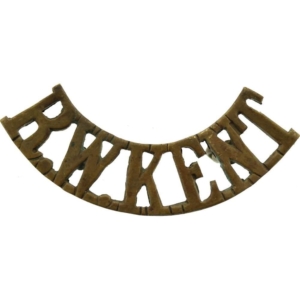 Royal West Kent Regiment RWK Shoulder Title