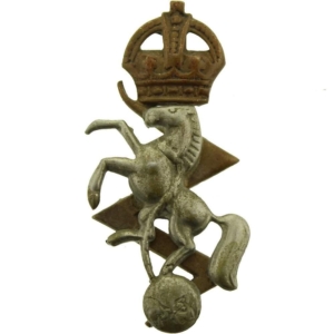 WW2 Royal Electrical & Mechanical Engineers REME Collar Badge - Second Pattern