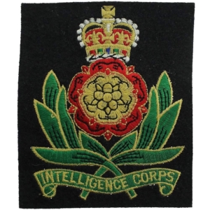 Intelligence Corps Cloth Veterans Blazer Badge Patch