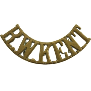 Royal West Kent Regiment RWK Shoulder Title