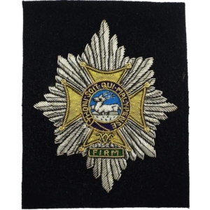Worcestershire Regiment Cloth Veterans WIRE Blazer Badge Patch