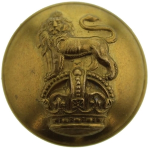 Queens Own Royal West Kent Regiment Tunic Button - 26mm