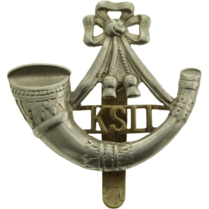 WW1 Kings Shropshire Light Infantry KSLI Regiment (King's) Cap Badge