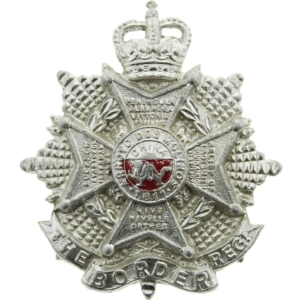 The Border Regiment Staybrite Anodised Cap Badge - Staybright