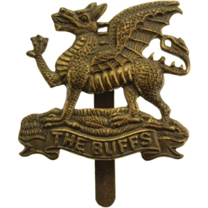 WW1 Royal East Kent (The Buffs) Regiment Cap Badge