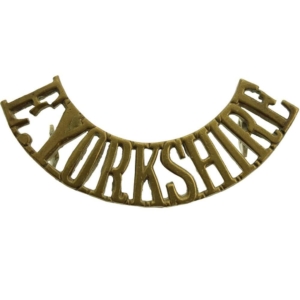 WW1 East Yorkshire Regiment Shoulder Title