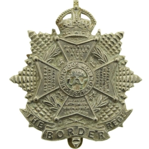WW1 The Border Regiment Cap Badge