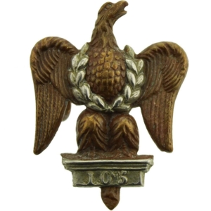 1st Royal Dragoons Regiment Collar Badge