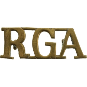 WW1 Royal Garrison Artillery RGA Shoulder Title